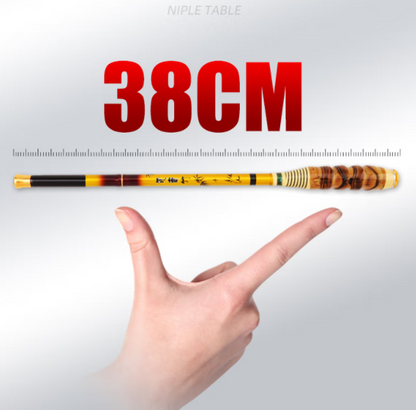 Short Section Pocket Mini Portable 19 Adjustable Fishing Rod