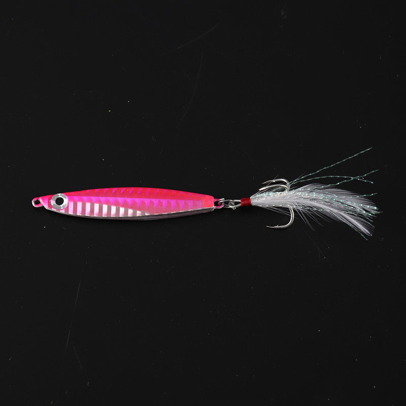 Feather Hook Sequins Lure Bait