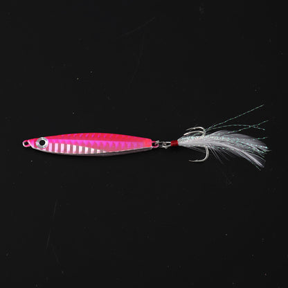 Feather Hook Sequins Lure Bait