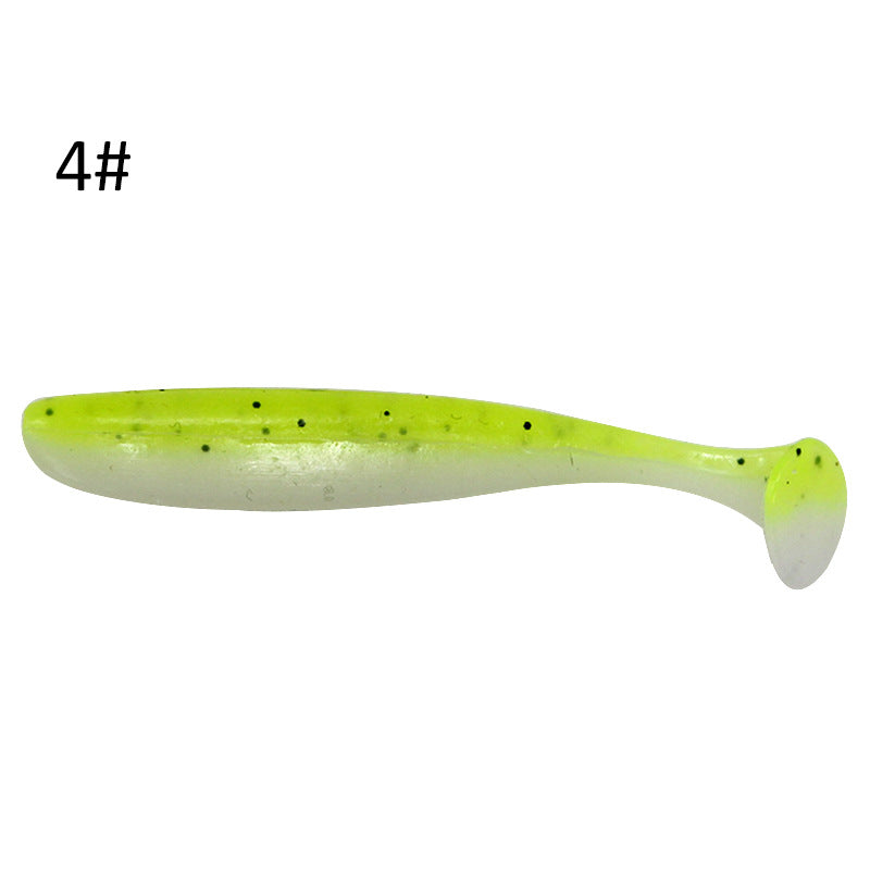 Two-color T tail sub-bait soft bait