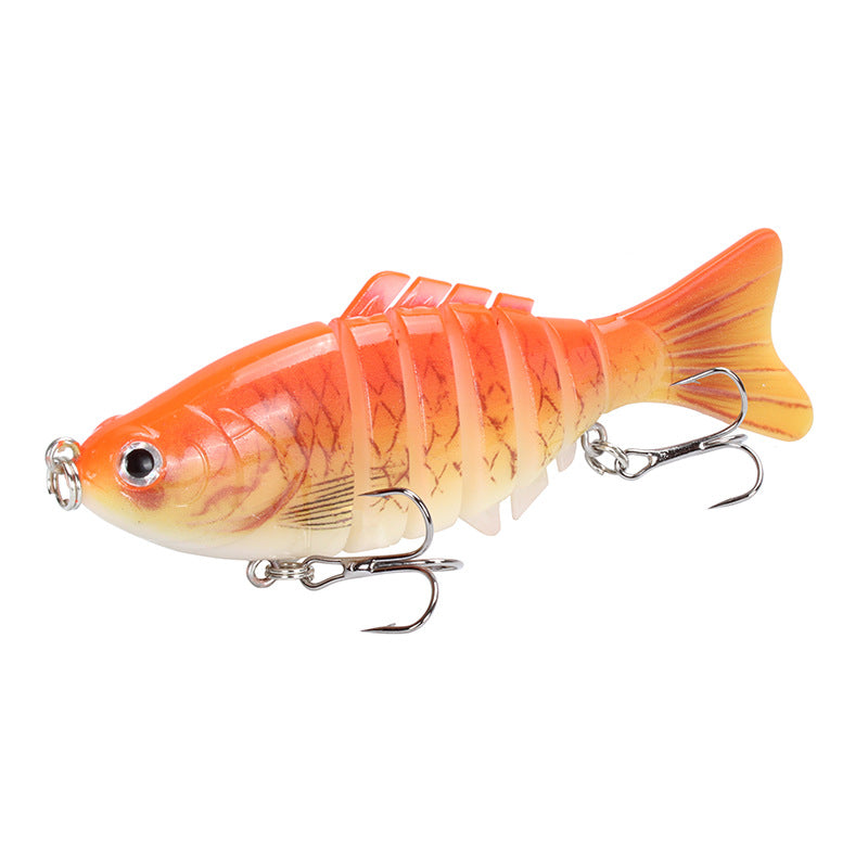 Plastic 7-section Fishing Lure Sea Fishing Lure