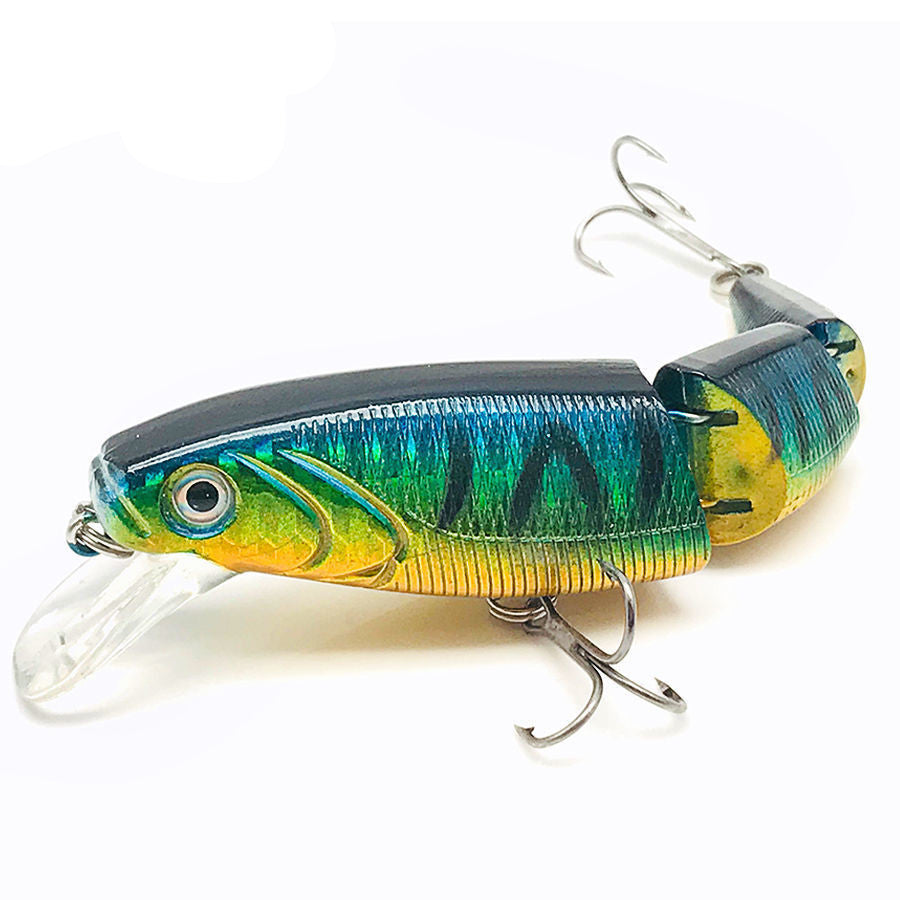 JOINTED MINNOW 3D EYES WITH HOOKS JIGBAIT