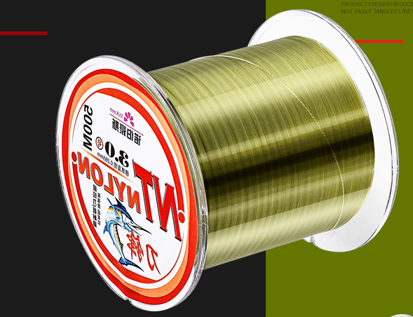 Fishing line 500 meters main line, nylon line, fishing line, sea pole road, Asian fishing line, imported genuine Japanese stealth.