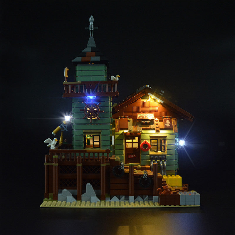 Building Blocks Old Fishing House LED Lighting