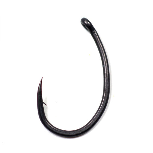 Matt Black Off-Angle Wide Belly Fishhook