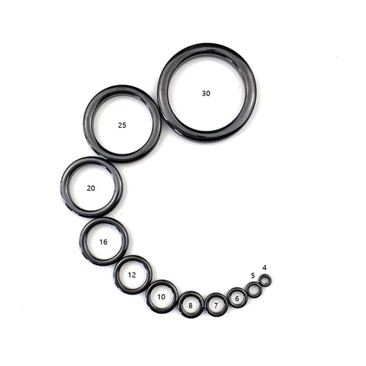 Fishing rod guide ring parts