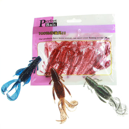 Creative Soft Shrimp-shaped Lure Perch Lure