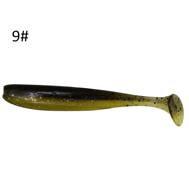 Two-color T tail sub-bait soft bait