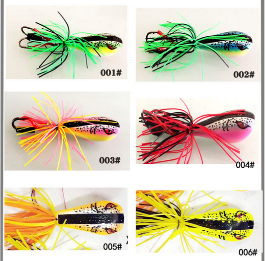 Factory direct new Lei frog ABS plastic Lei frog hook Luya lure frog frog frog frog special frog