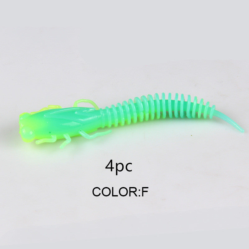 Dragonfly larva soft bait