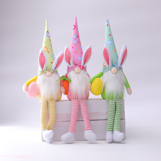 Easter Gnome Bunny Plush Cloth