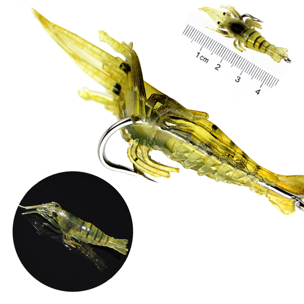 Bionic Shrimp With Hook Soft Bait