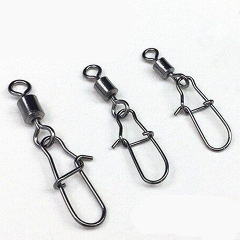 Hook stainless steel metal fishing gear sub clamp fast non rust pin pull fishing supplies fishing equipment