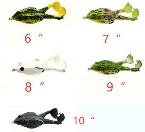 Double Propeller Frog Soft Bait