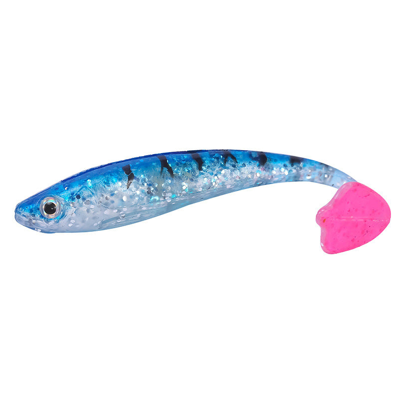 Fake Lure 9.5Cm T Tail Simulation Bait For Sea Fishing