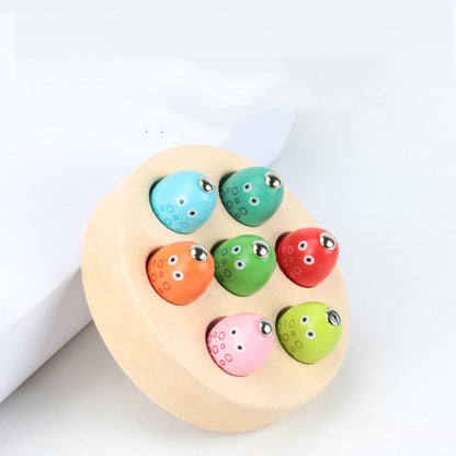 Wooden Children's Magnetic Fishing Toy