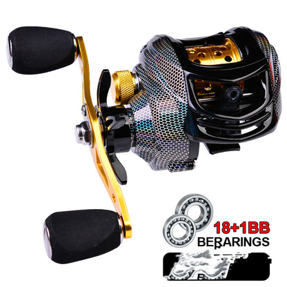 Metal Spool Baitcasting Fishing Reel 10KG Max Drag