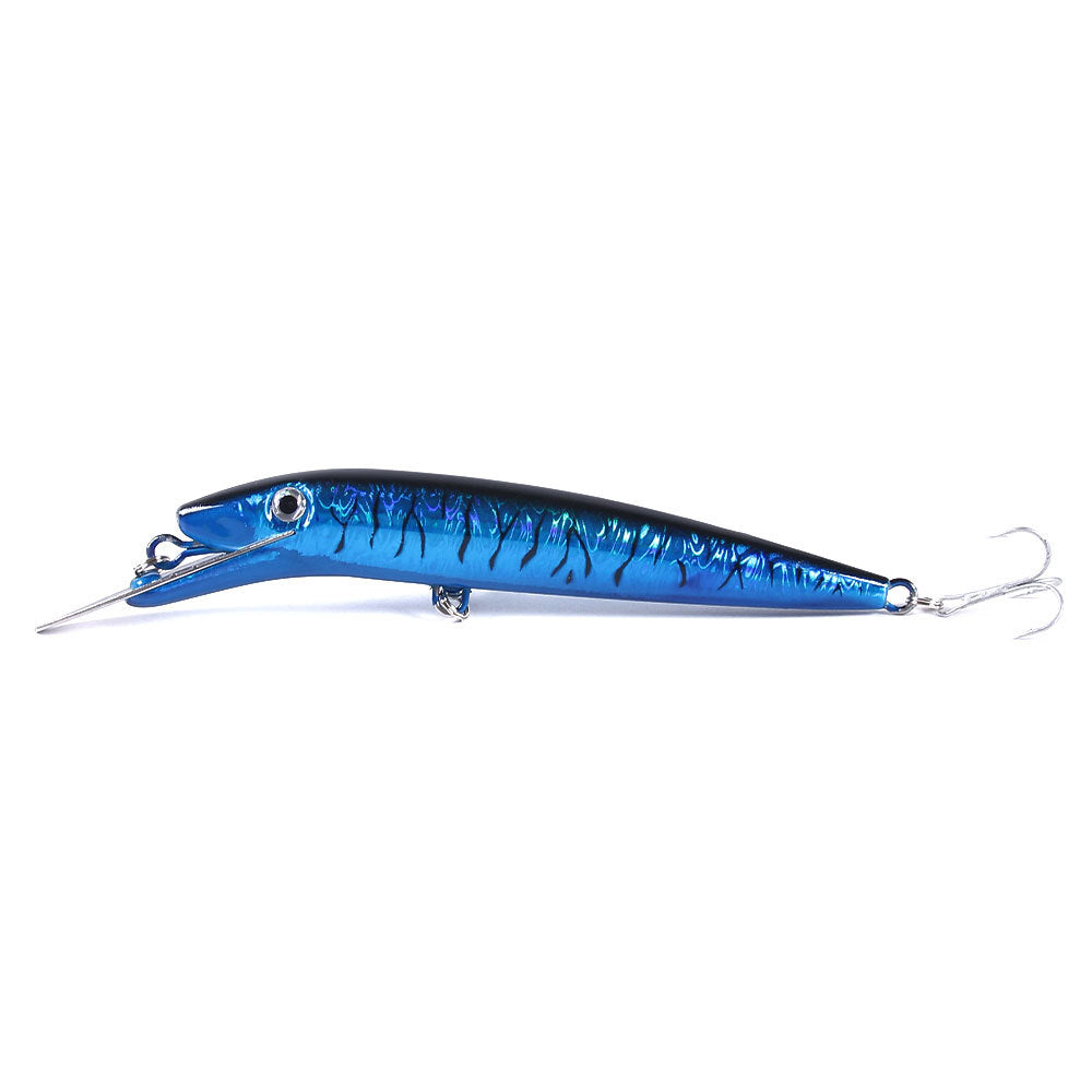 Big Sea Trolling Fishing Lures 20cm 49g Metal Tongue Lure Bait Minnow Artificial Bait