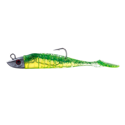 Crank Hook Lead Head Hook Long Shot Winter Soft Bait