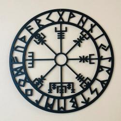 Iron Viking Compass Wall Art