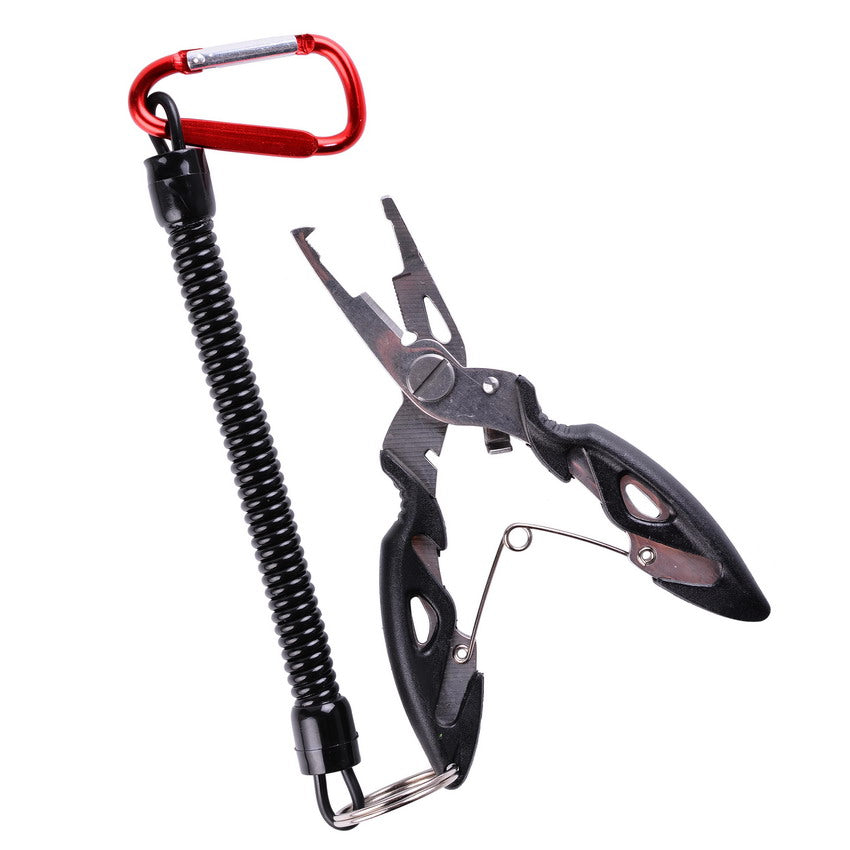 Outdoor Stainless Steel Curved Nose Fishing Pliers