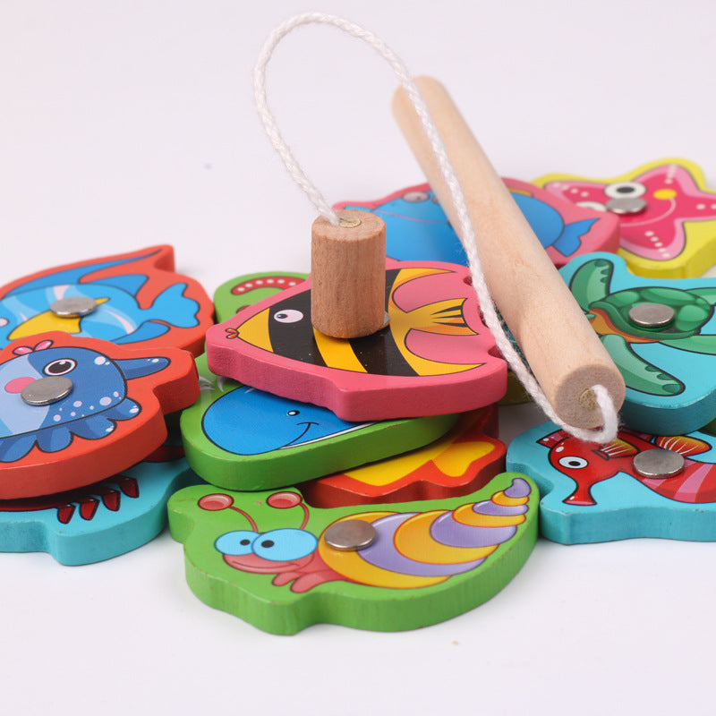 Magnetic fishing toys for children