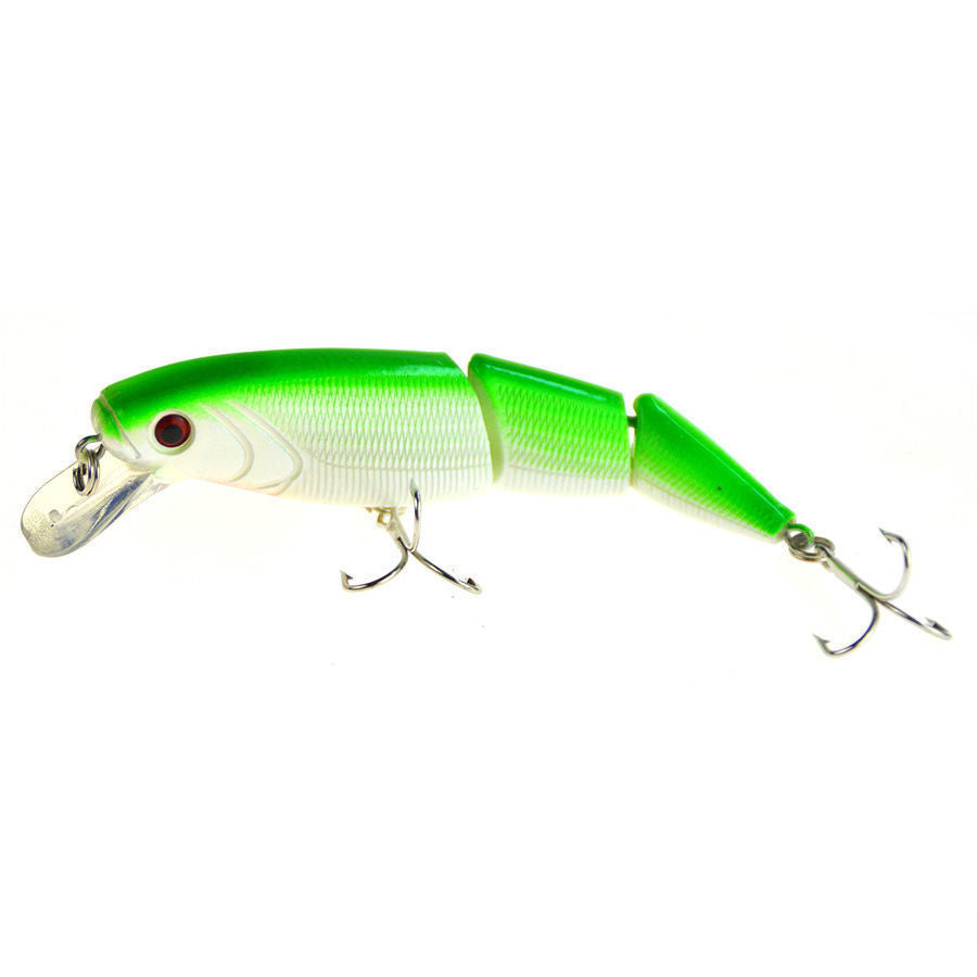 JOINTED MINNOW 3D EYES WITH HOOKS JIGBAIT