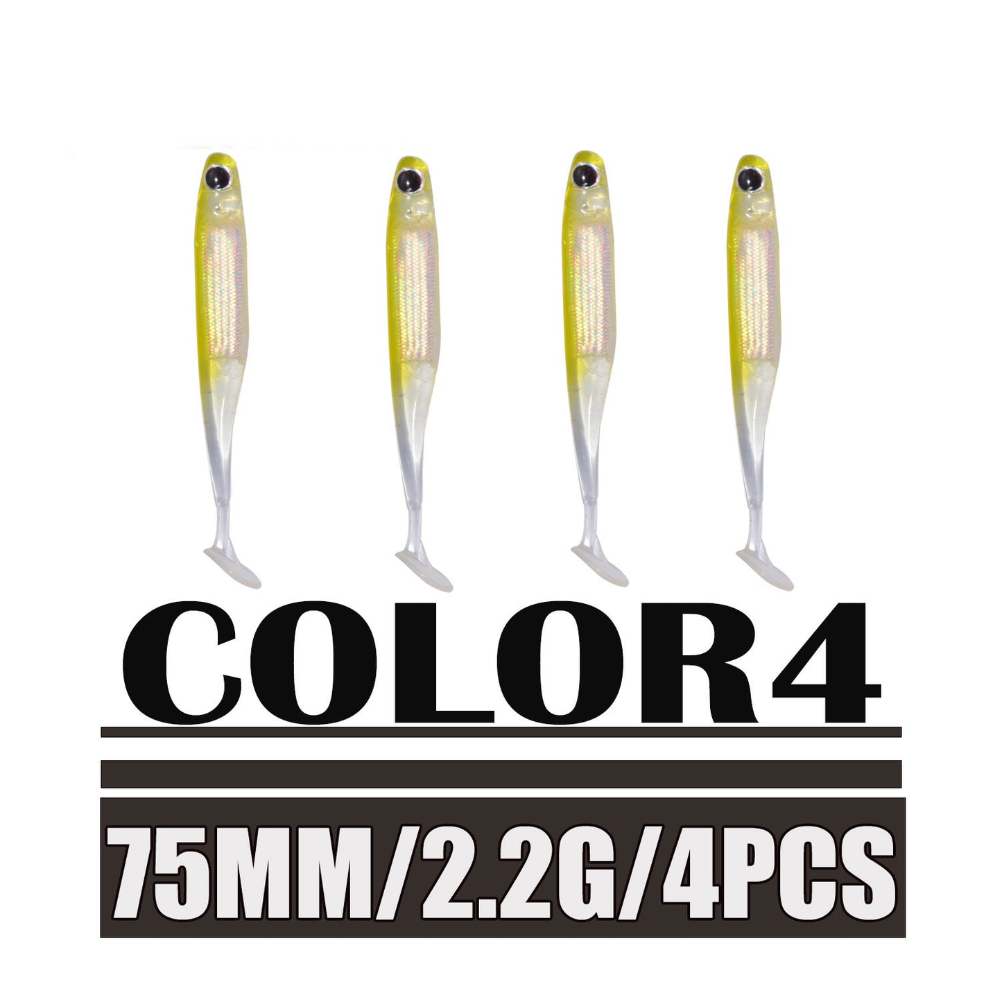 Home Fashion Reflective Roadrunner Soft Lures