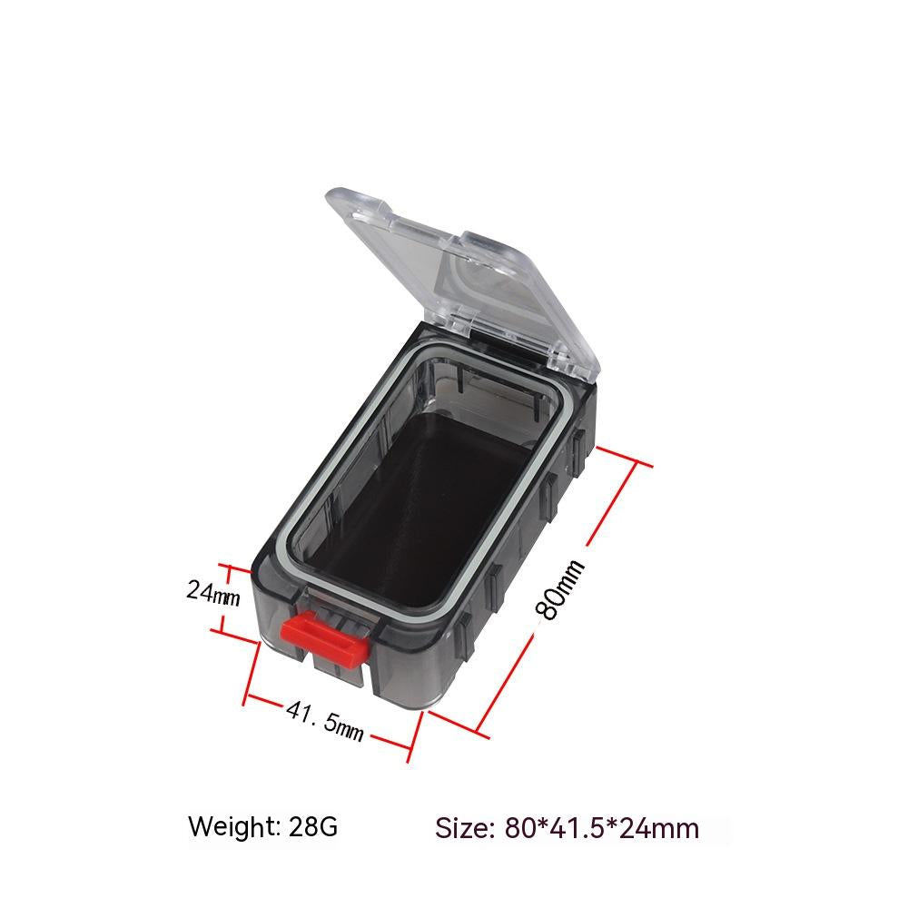 DIY Double-layer Stitching Tool Box Hard Bait Box Storage Accessory Box