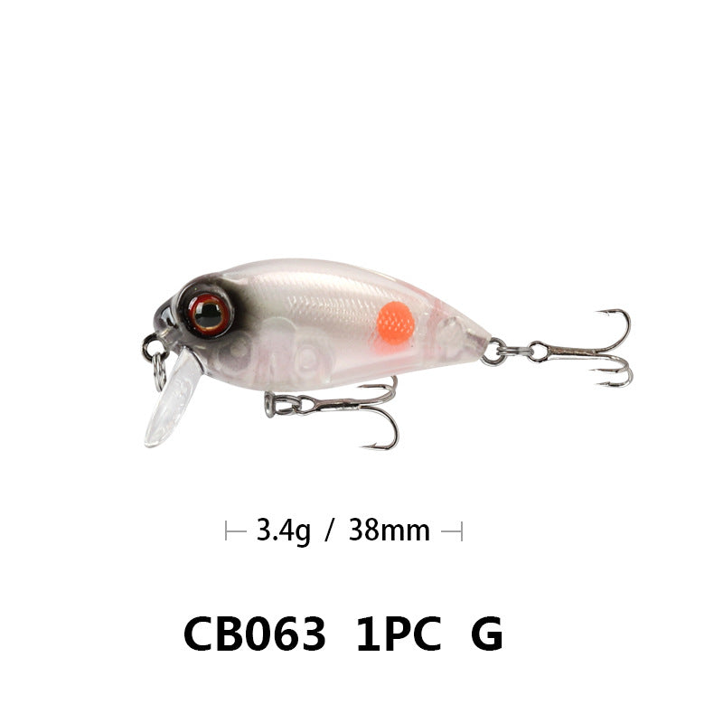 Lure Rock Cocked Mouth Lu Ya Bait Bionic Fake