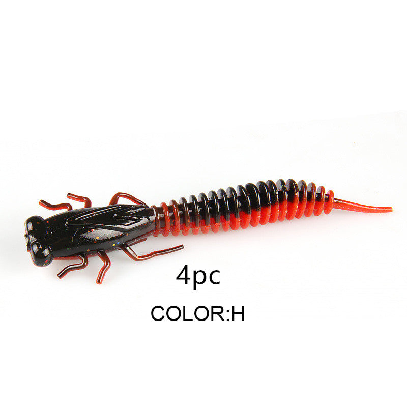 Dragonfly larva soft bait