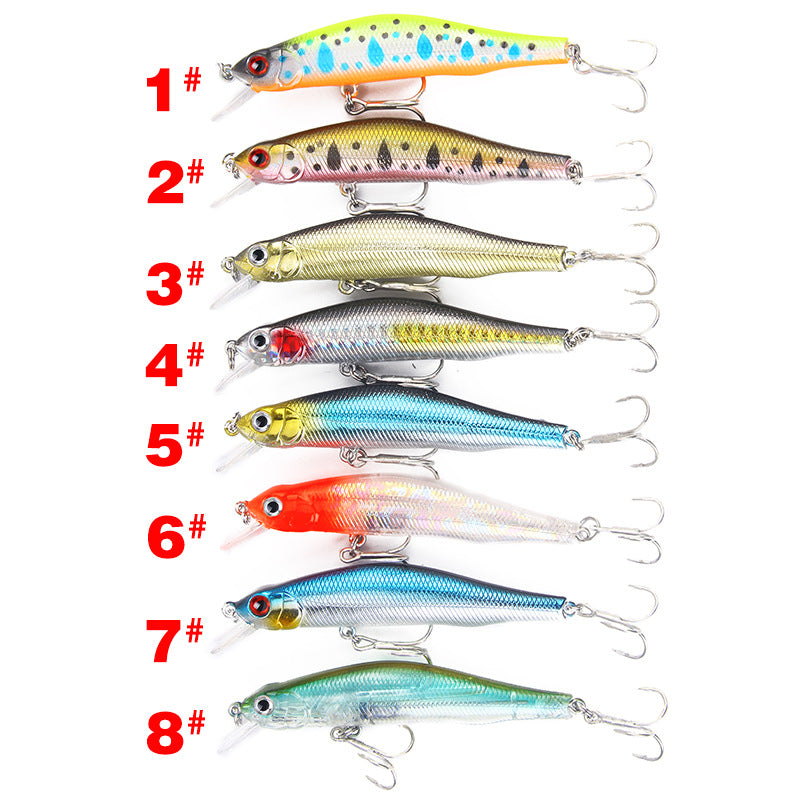 Bronzing laser minnow fishing bait