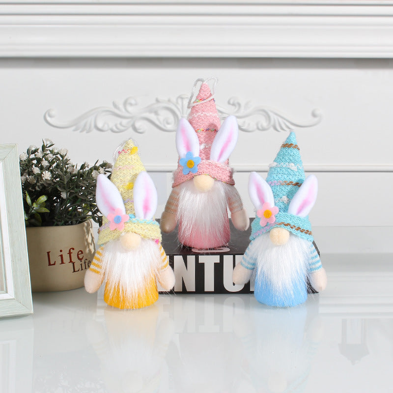 Lovely Easter Gnome Holiday Table Light Up Decoration