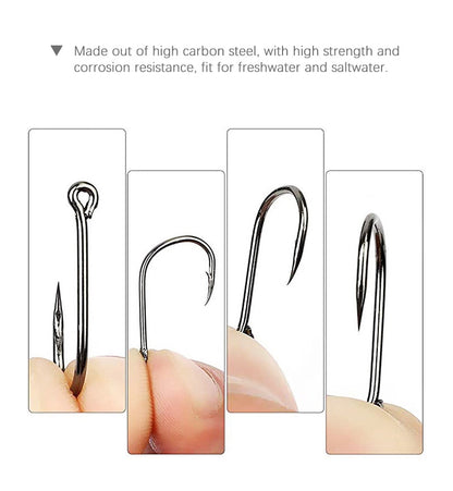 100pcs fish hooks