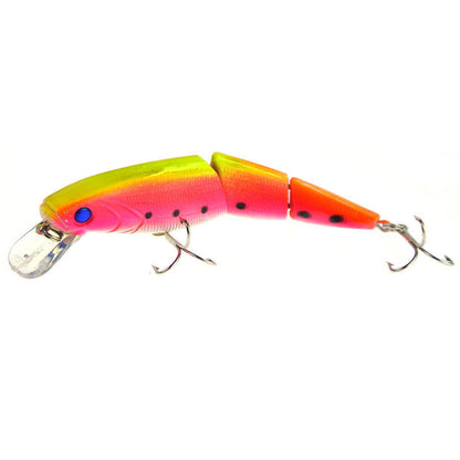 JOINTED MINNOW 3D EYES WITH HOOKS JIGBAIT