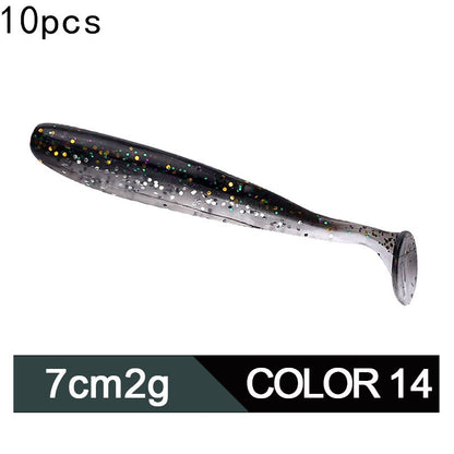 Two-color soft lure lure bionic lure