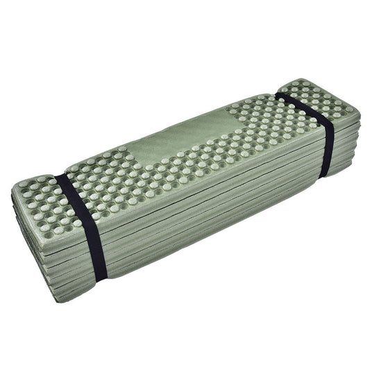 Sleeping Pad Waterproof Mattress Outdoor Foam Camping Mat Folding Beach Tent ( Army Green)