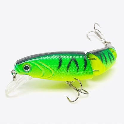 JOINTED MINNOW 3D EYES WITH HOOKS JIGBAIT