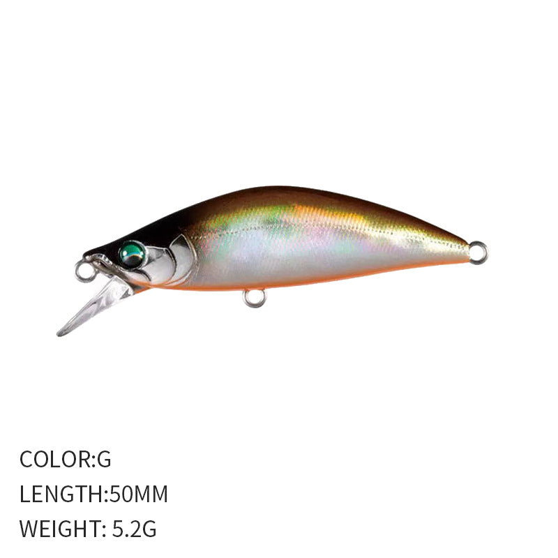 Submerged Long Casting Warped Mouth Bass Mini Microbait