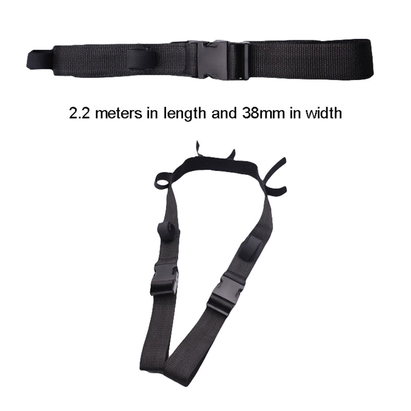 In-vehicle fixing belt for vehicle fishing rod rack