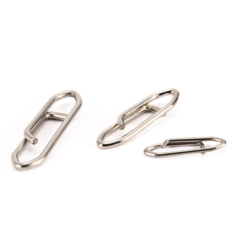 Fishing Gear Swivel Silver Stainless Steel Convenient Pin