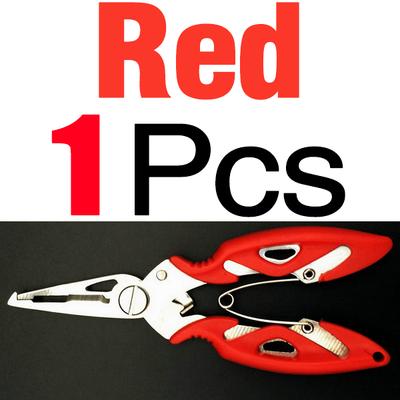 Stainless steel curved fishing pliers