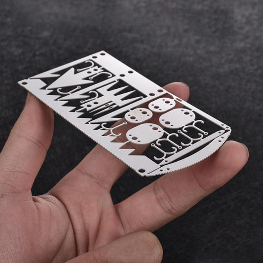 Multifunctional fishhook card