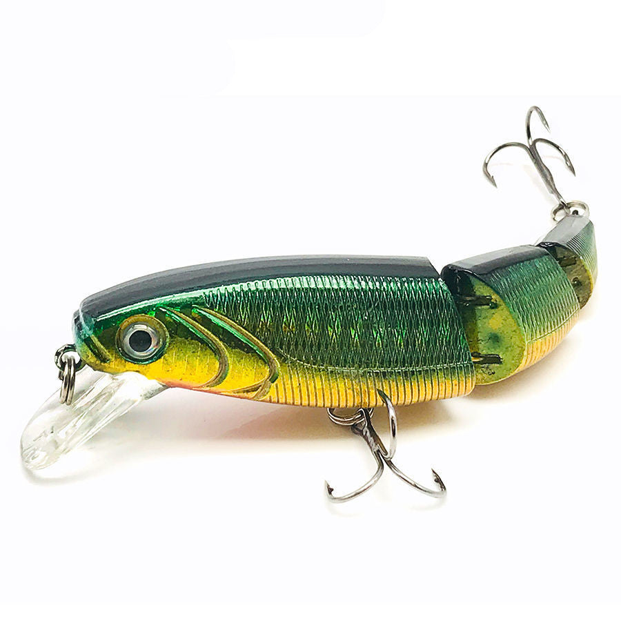 JOINTED MINNOW 3D EYES WITH HOOKS JIGBAIT