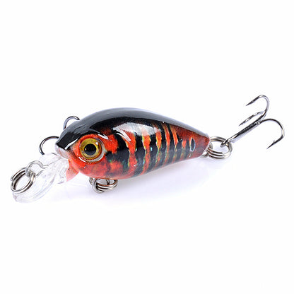 Micro-object 4.5CM Slow Noise Plastic Fake Bait Bass And Mandarin Fish Hard Bait