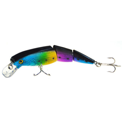 JOINTED MINNOW 3D EYES WITH HOOKS JIGBAIT