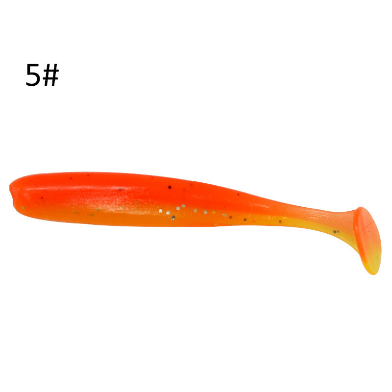 Two-color T tail sub-bait soft bait