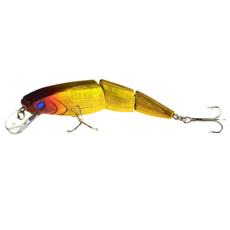 JOINTED MINNOW 3D EYES WITH HOOKS JIGBAIT