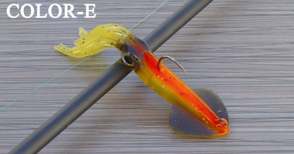 Built-in Lead Hook Octopus Squid Soft Bait