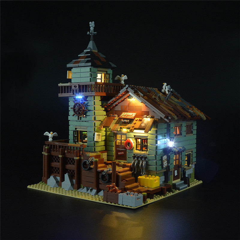 Building Blocks Old Fishing House LED Lighting